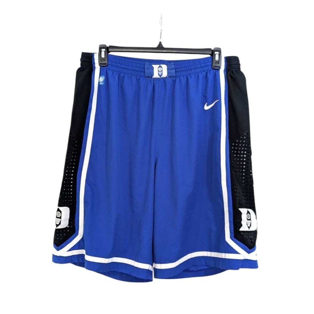 Nike Authentic NCAA Duke Basketball Shorts - Size XXL Mens - Blue, White, Black